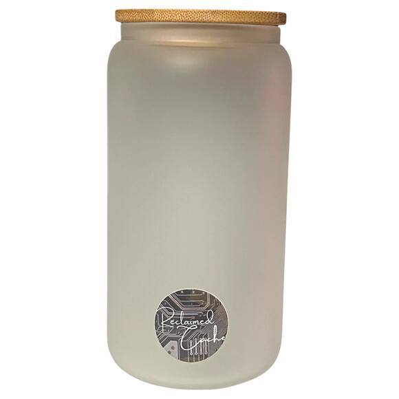 Vibrant Black Woman Frosted Glass #03 - Picture 3 of 3